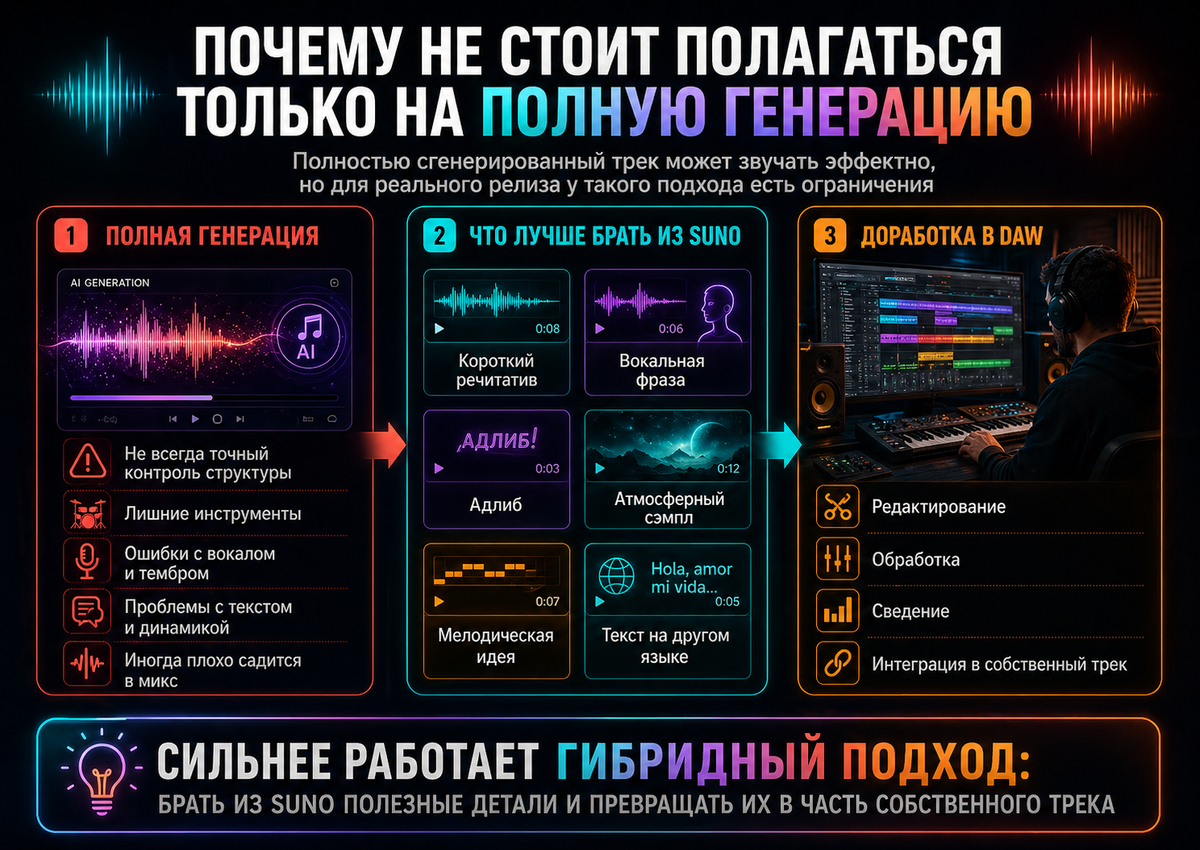 Обзор подходов создания музыки