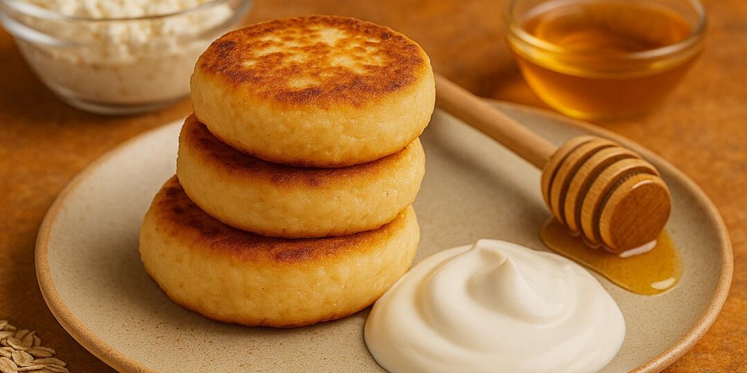 Пышные сырники из творога с мукой: Секрет, который превращает их в облака. Никогда не оседают и не трескаются!