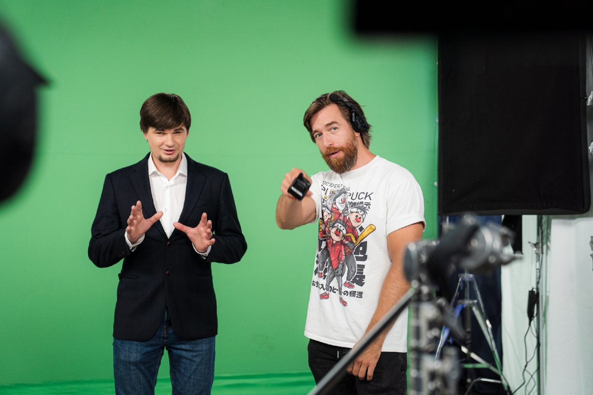 Съемки шоу «Наука для всех 3.0»