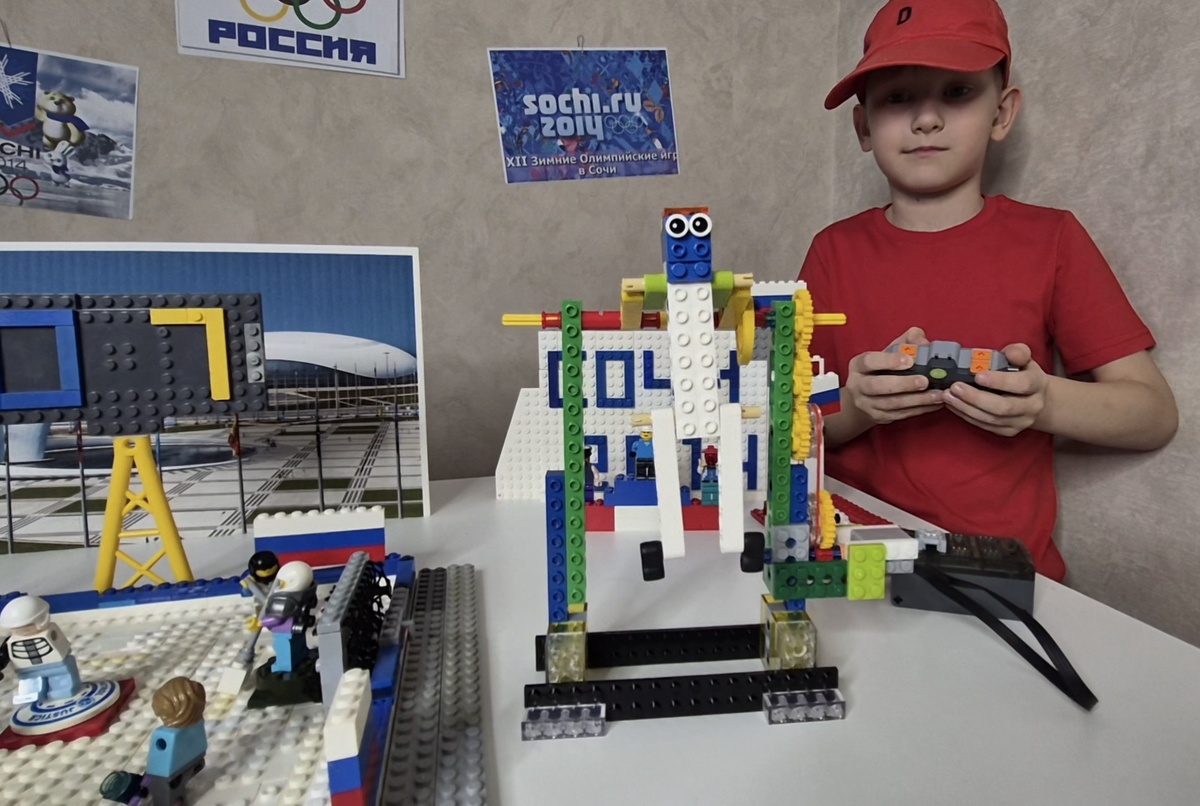 Часть нашего проекта. Конкурс был посвящён олимпийским играм!