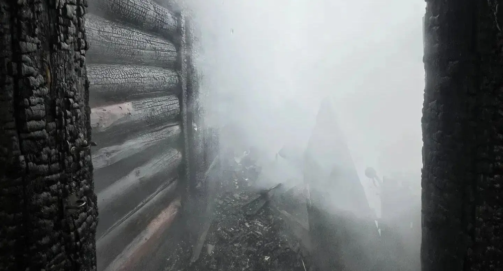 Жилой дом в Шахунье сгорел из-за печи