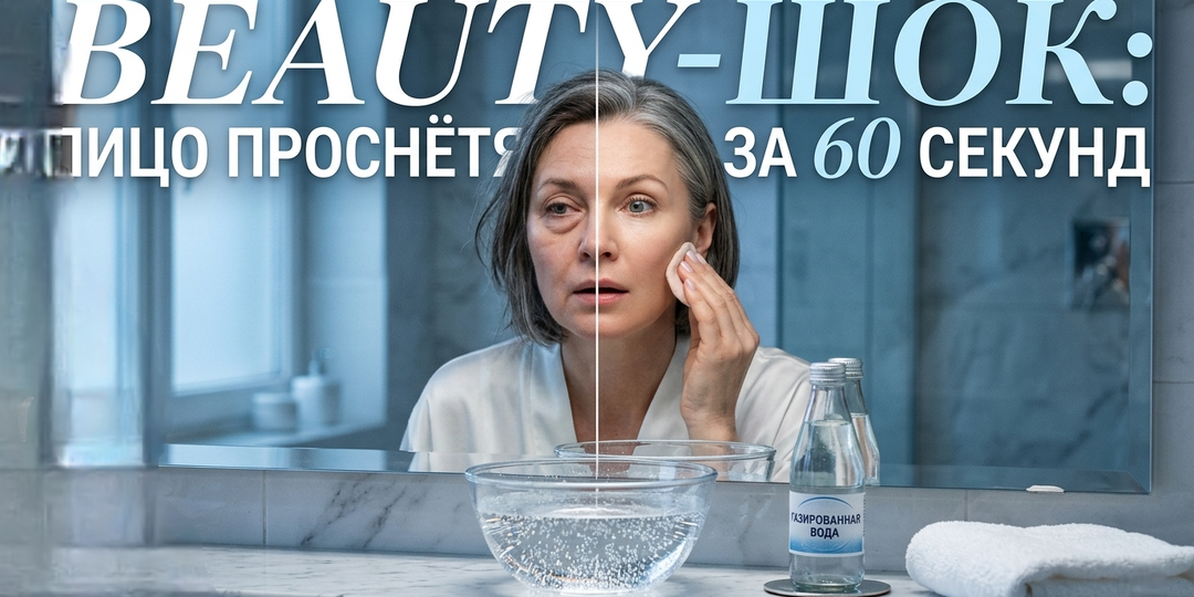 BEAUTY-ШОК: газированное умывание, которое будит лицо за 60 секунд