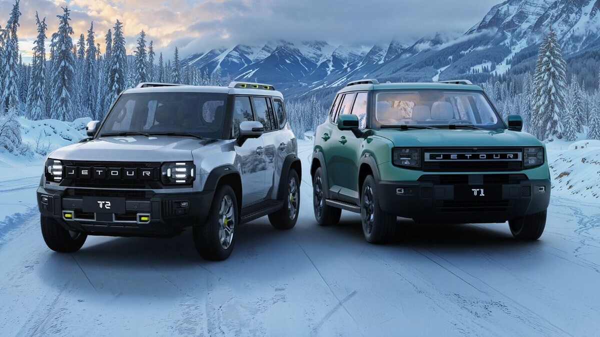    Jetour T1 и T2. Фото Jetour