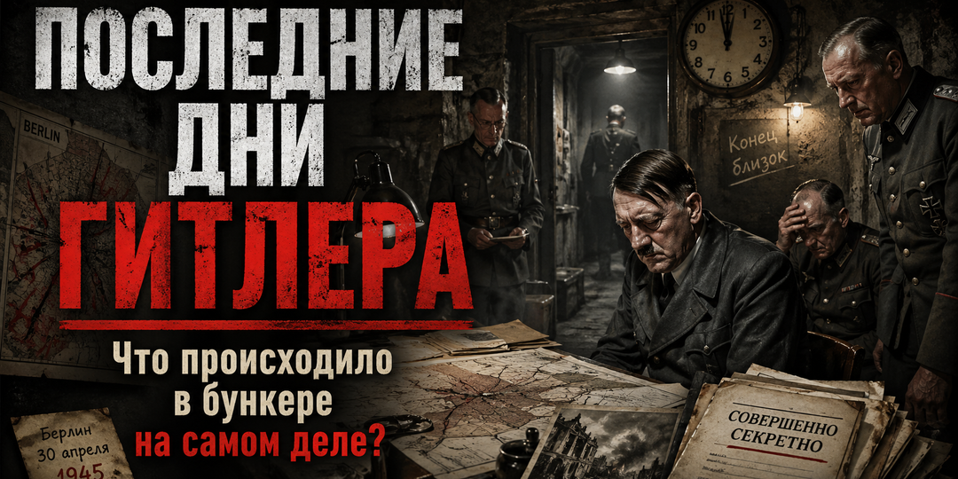 Последние дни Гитлера: что происходило в бункере на самом деле