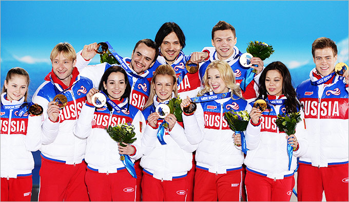 Сочи -2014. Золото в командном турнире