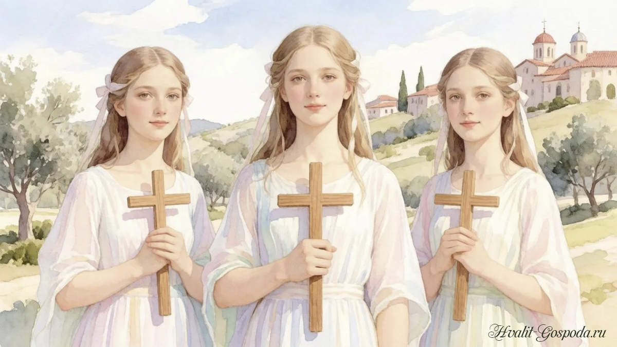 29 апреля – память святых мучениц Ирины, Агапии и Хионии (304 год).