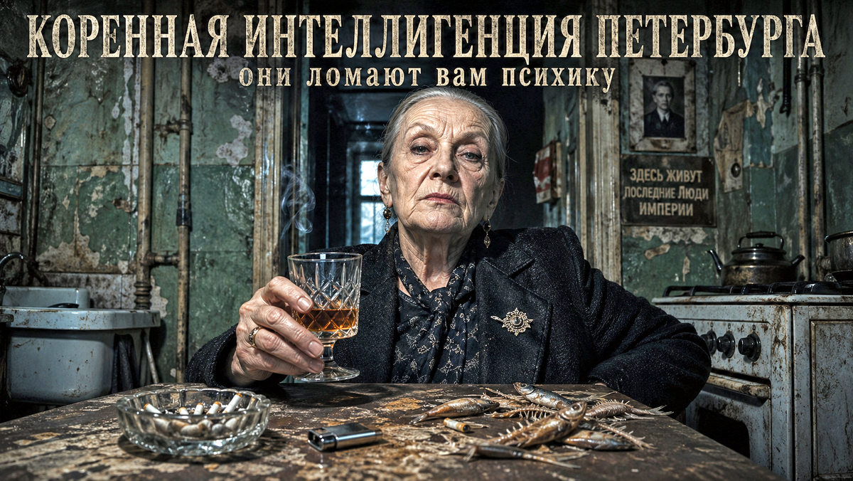 Корюшка по цене чугунного моста и эстетика презрения: как истинные петербуржцы ломают вам психику (и почему призраки Эрмитажа обходят их стороной