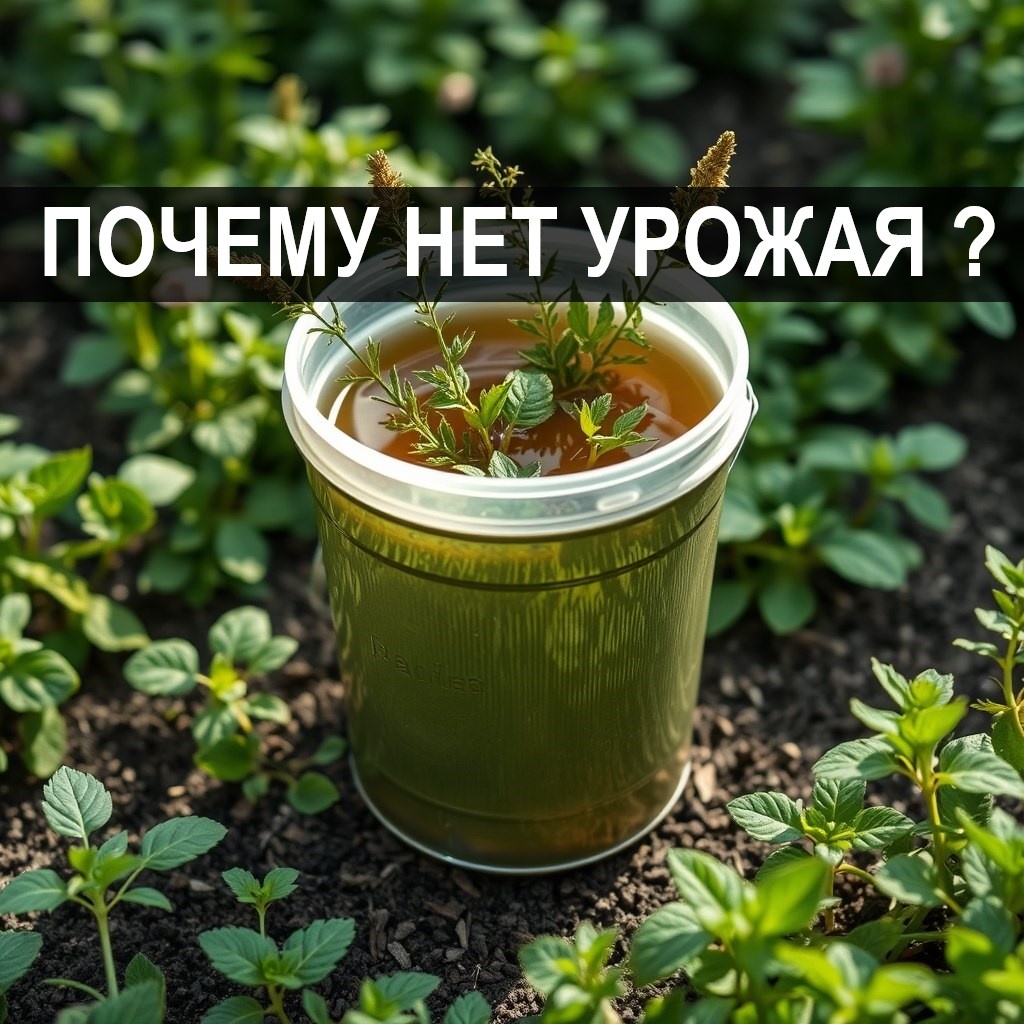 натуральные удобрения для огорода.