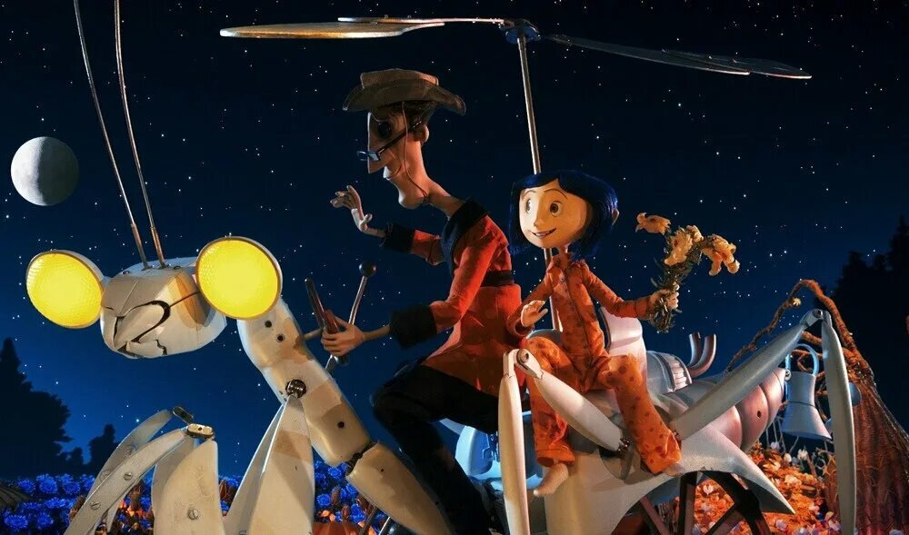 Кадр из мультфильма Coraline 2009