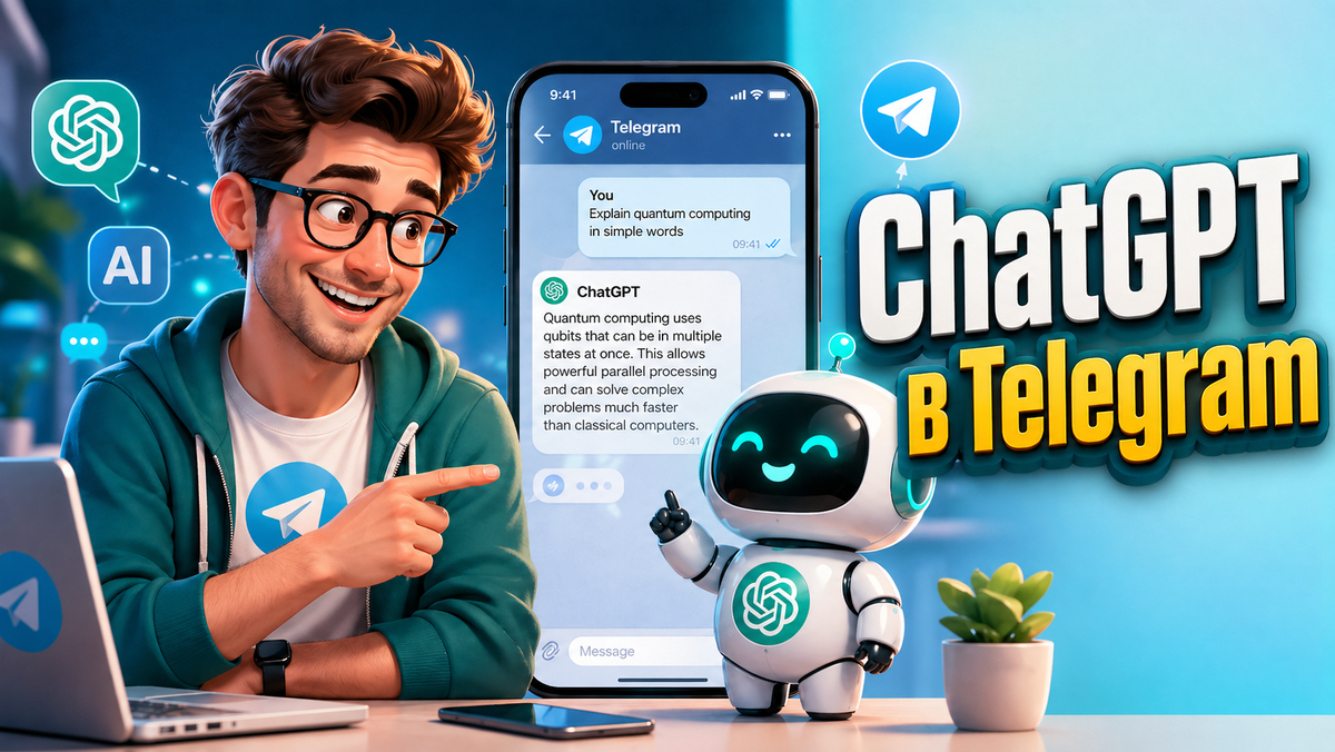Как пользоваться ChatGPT в Telegram