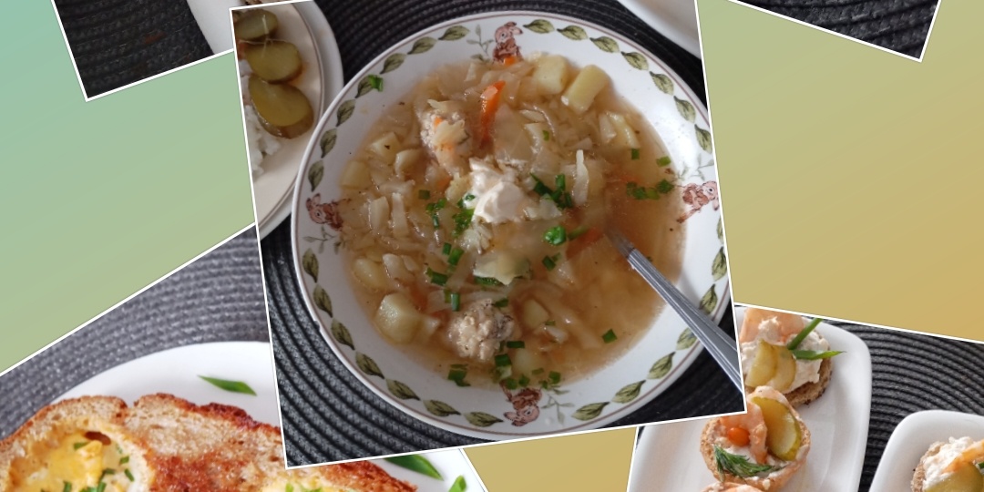 Погода влияет даже на наших питомцев, а я как всегда с утра на кухне, немного  творю и навожу порядок