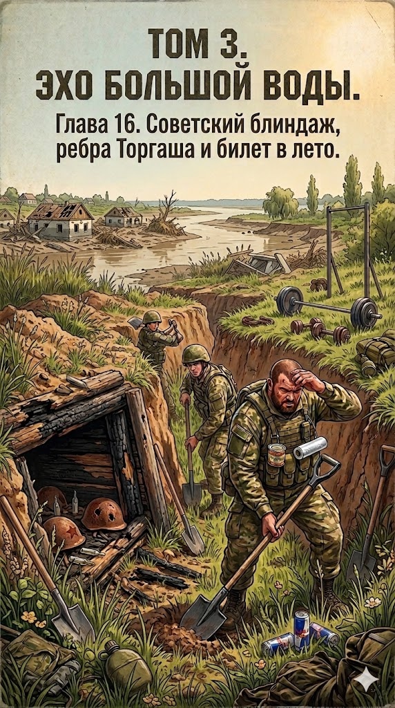 Создано ИИ для книги-сериала «Записки мобилизованного»