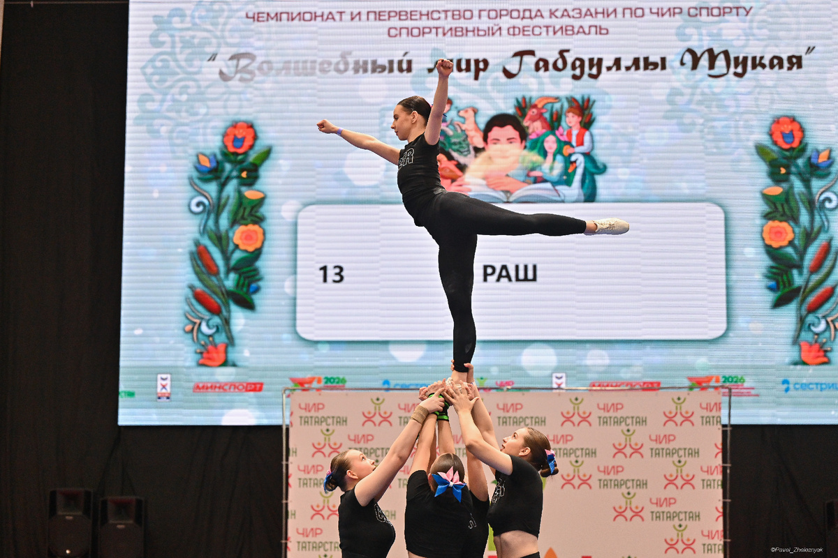 Чемпионат и первенство Казани по чир спорту. 2026г.