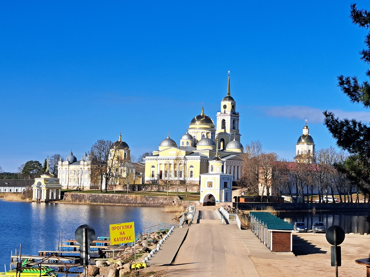 Панорама Ниловой пустыни в 8 утра. 