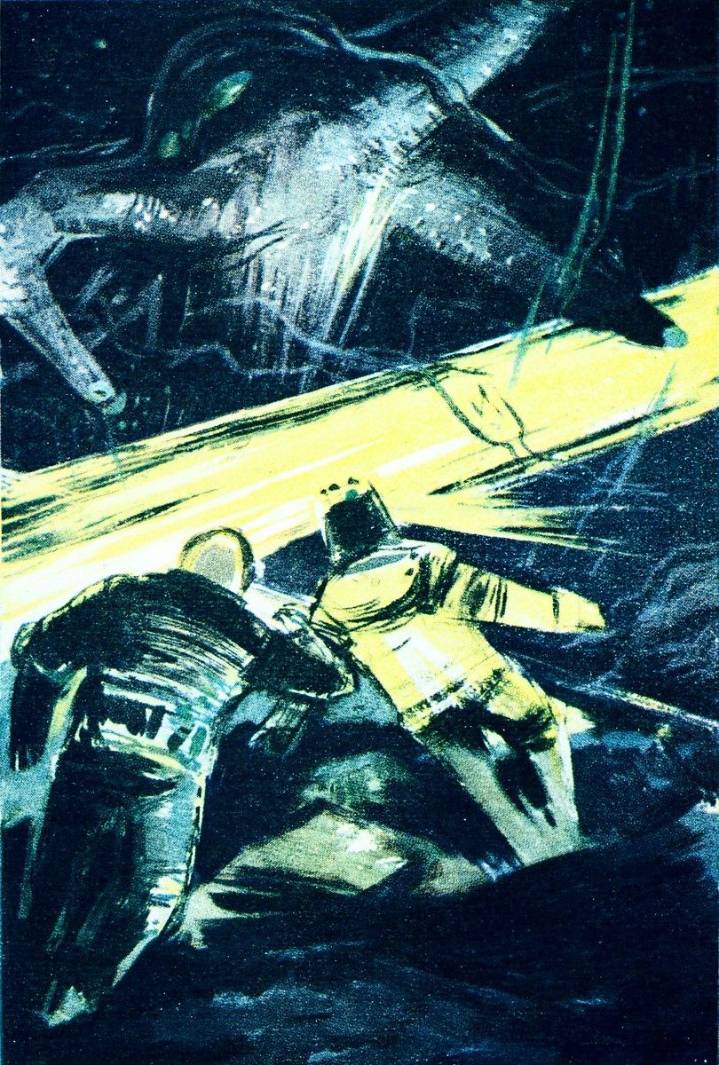 Ivan Jefremov. «Andromeeda udukogu». Tallin, 1962. Kunstnik Hugo Mitt.