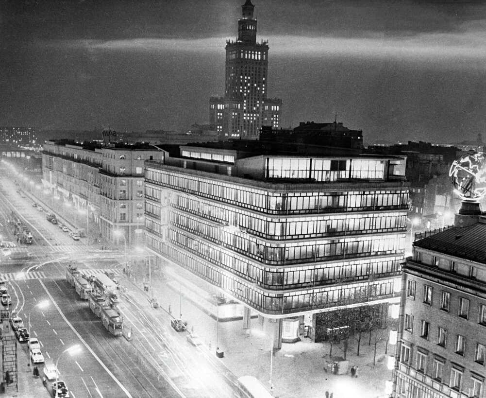    Вечерняя Варшава, 1962 год. Фото: РИА Новости/ Леонард Дудлей