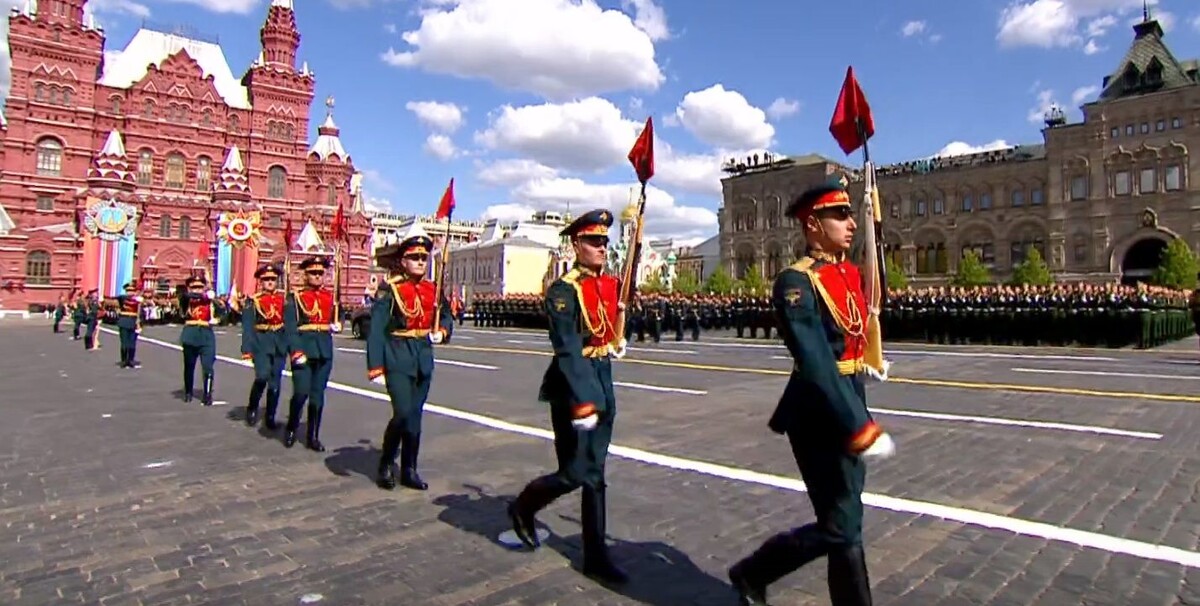     / Источник: Кадр из видео трансляции Парада 9 мая. Красная площадь. Москва