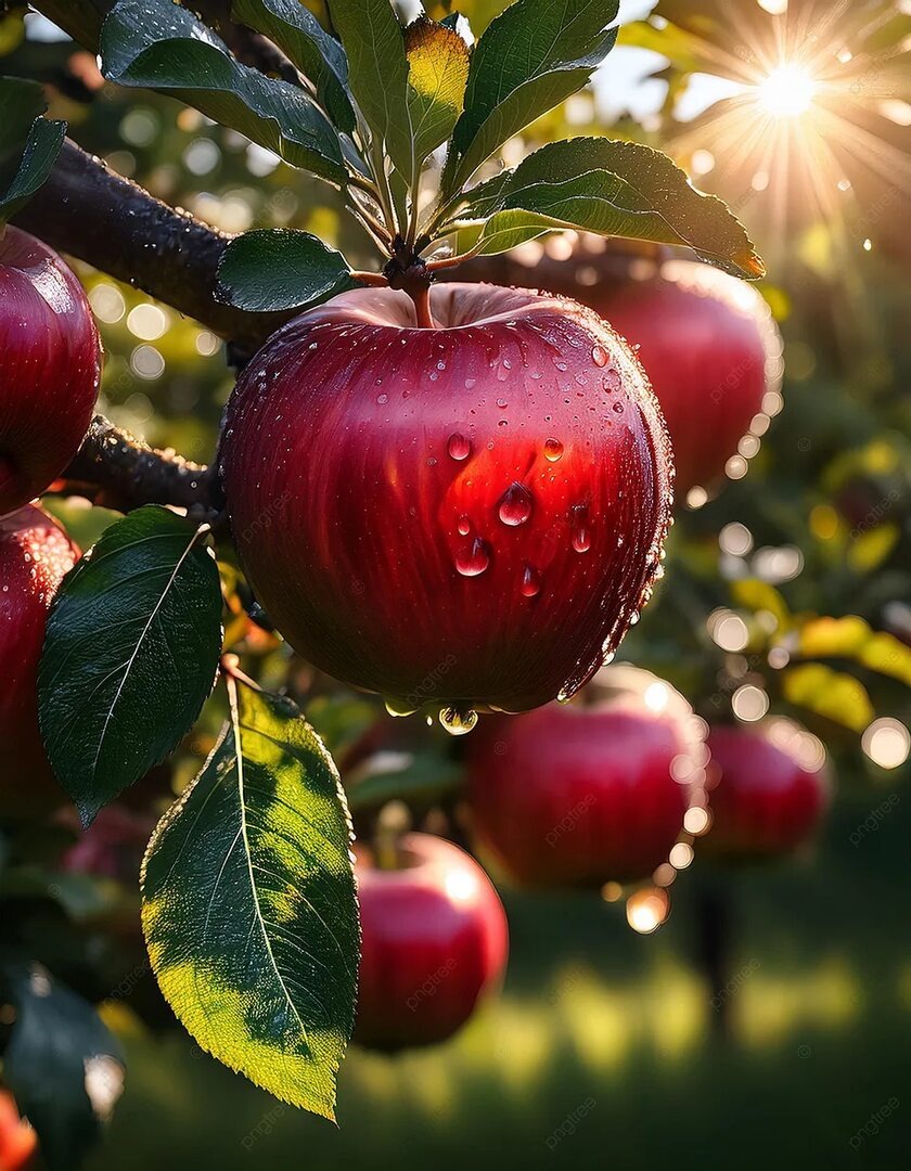 Яблочки на дереве