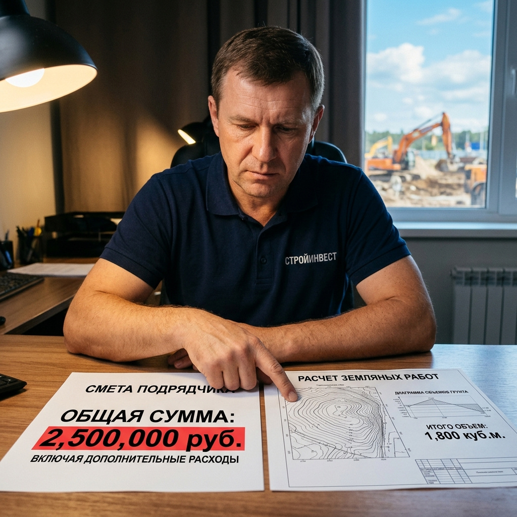 Почему смета на земляные работы — это всегда повод для проверки