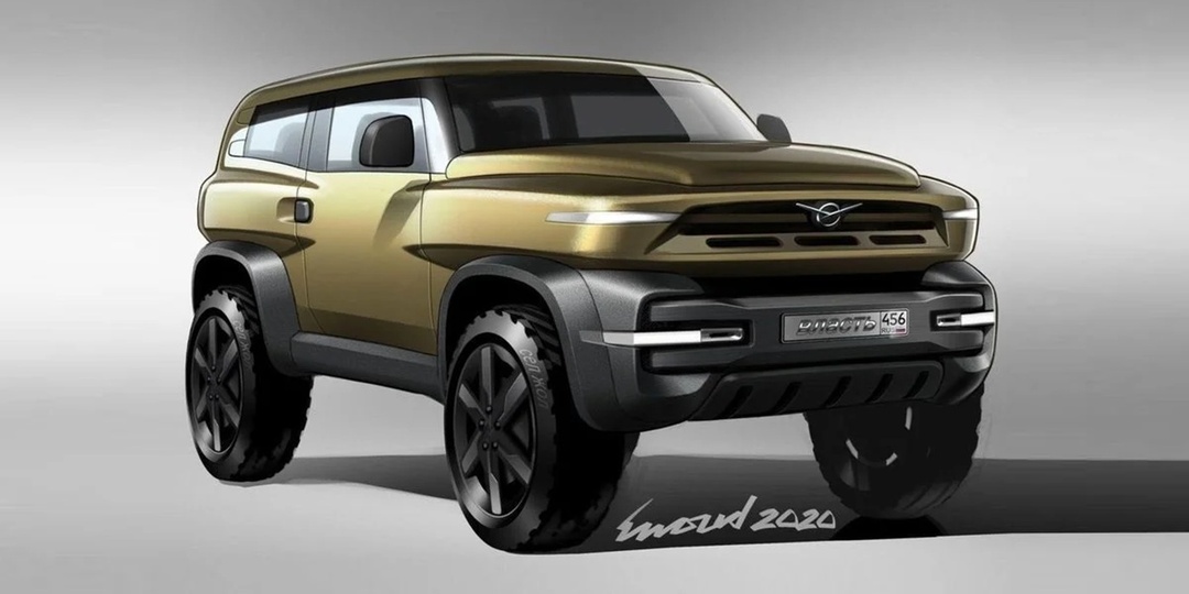 УАЗ Хантер в стиле Toyota FJ Cruiser и SsangYong Korando - как изменится легенда российского автопрома
