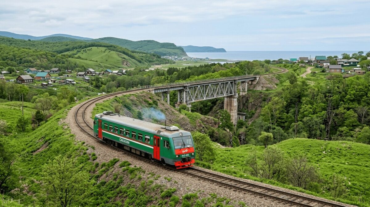 сезонные пригородные поезда / тематическое фото