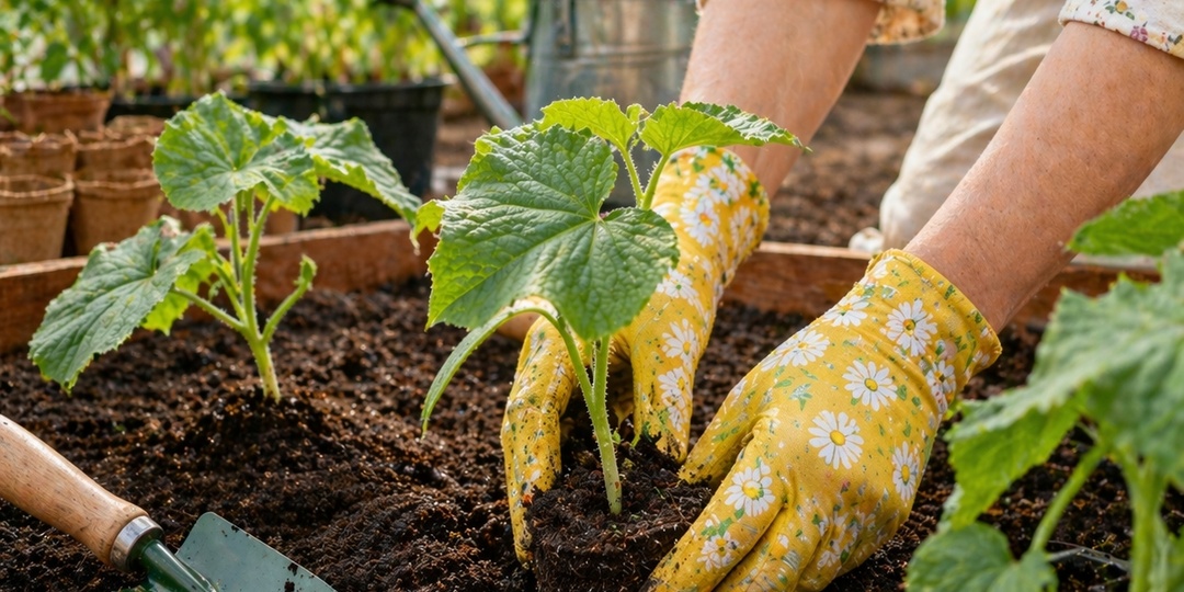 ПЕРЕСАДКА ОГУРЦОВ БЕЗ СТРЕССА
