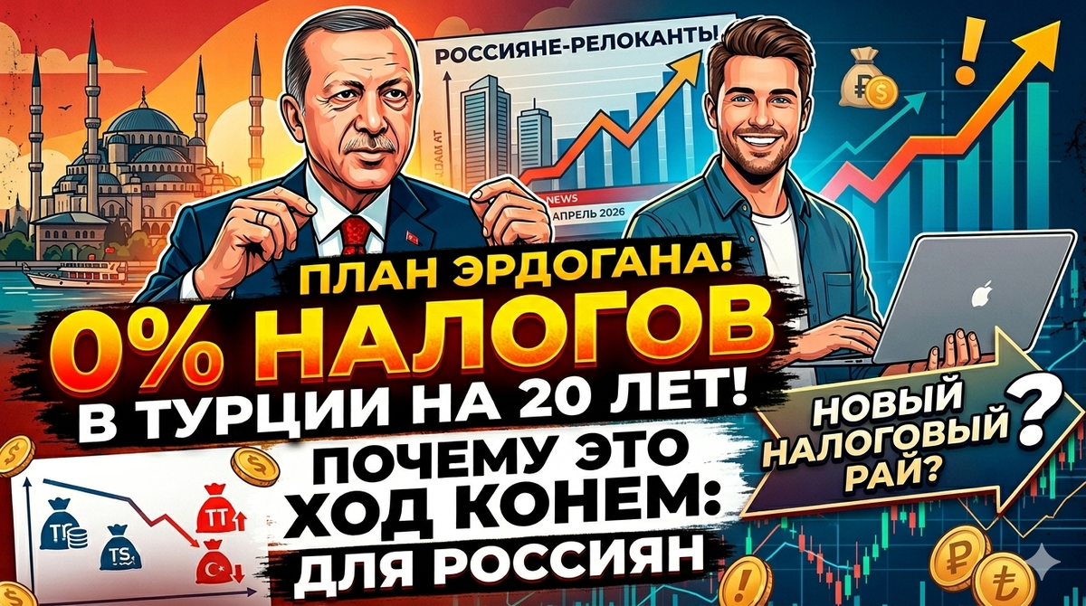 0% налогов на 20 лет: Новое предложение Турции, которое заставит бизнес паковать чемоданы.