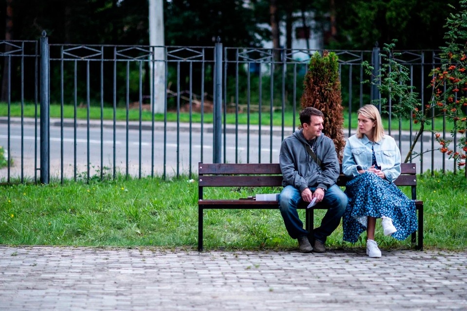   В «Приговоре» (с Антоном Васильевым, 2026). Фото: Кадр из фильма