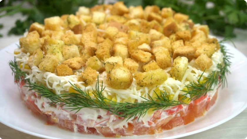 Устали от «Оливье»? Встречайте новый салат, вкус которого не забывается. Готовлю «Корриду» с тех пор, как попробовала его однажды...