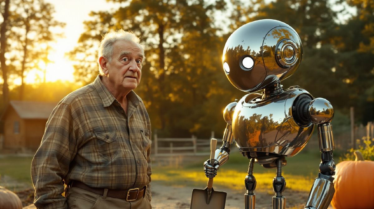 Робот из будущего научил меня сажать картошку по науке, а теперь пришлёт космических червей для гумуса. Что дальше?