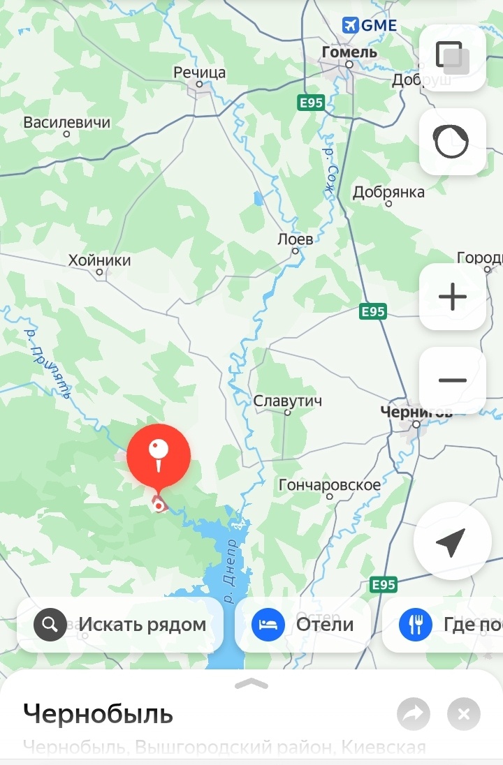 Чтобы вам было понятнее, где он находится. На увеличенной карте. Оттуда же.