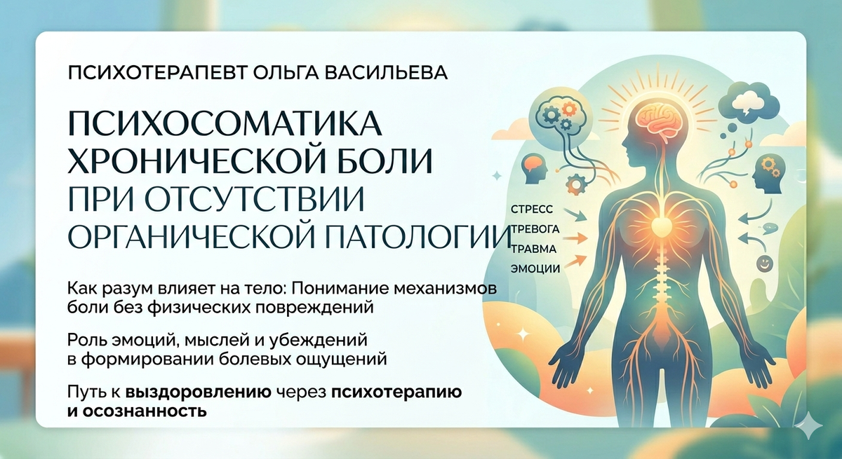 Психосоматика хронической боли 