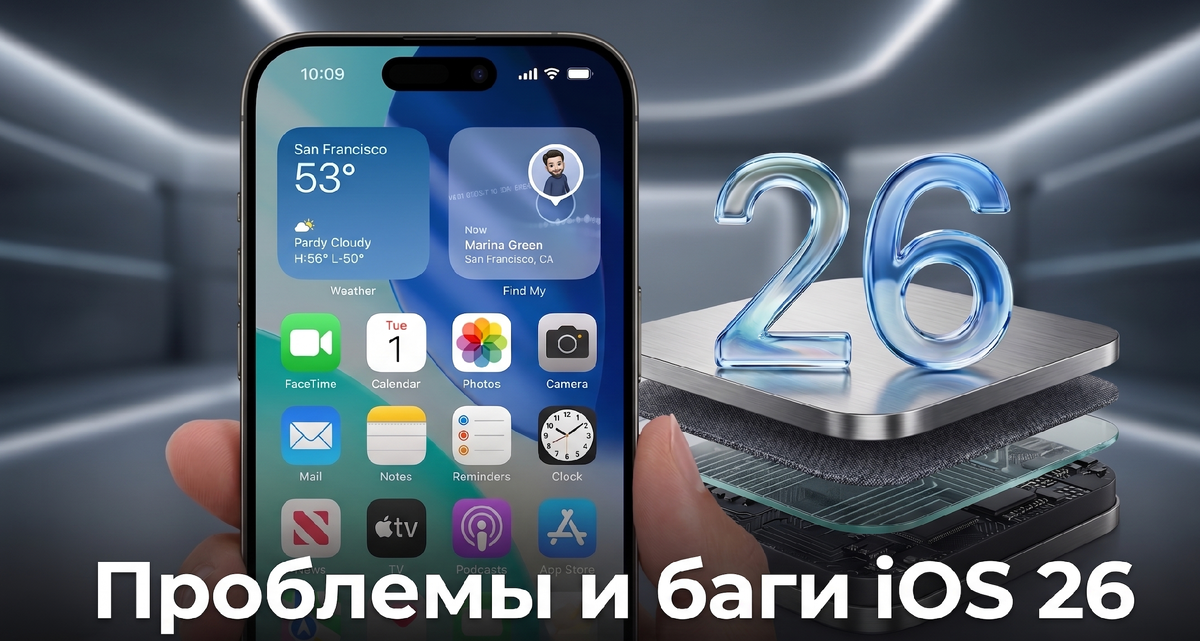 Проблемы и баги iOS 26