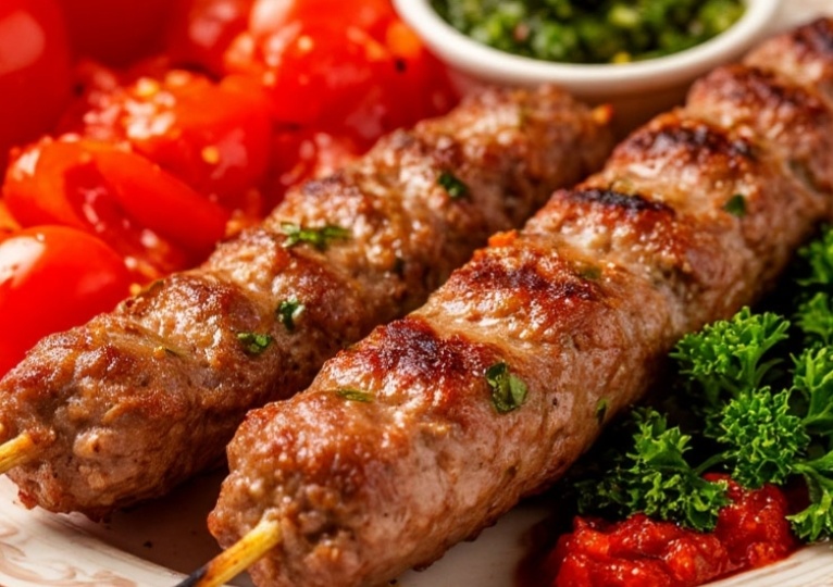 Сочный, ароматный, как на мангале: куриный люля-кебаб в духовке
