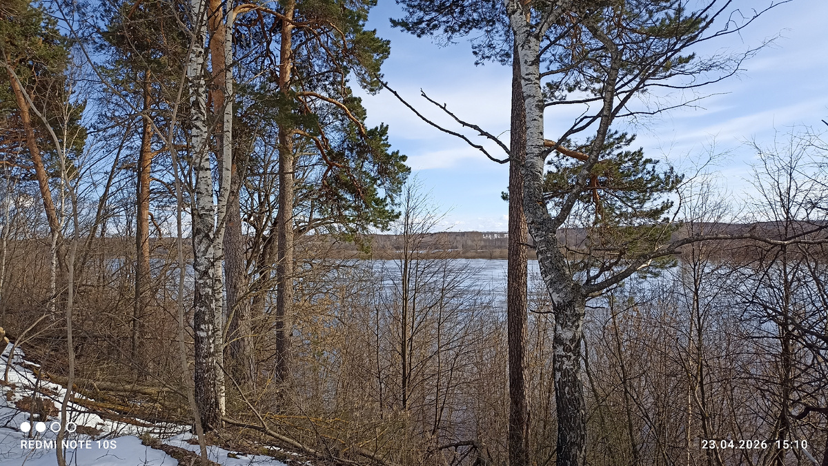Река Вятка. Фото автора.