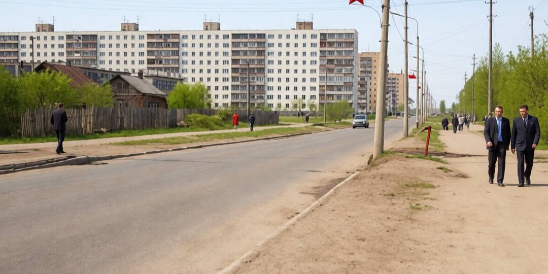 🌟 Восточная часть улицы Победы, Электросталь