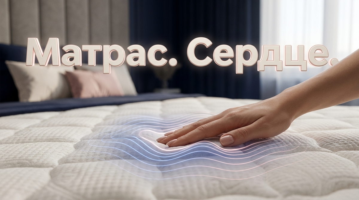    Правильное давление матраса — залог спокойного сна и здорового сердца. Как оно влияет на ваш ритм? sayomosleep