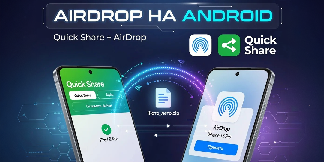 Oppo и Vivo подключились к AirDrop: обмен файлами с iPhone стал реальностью