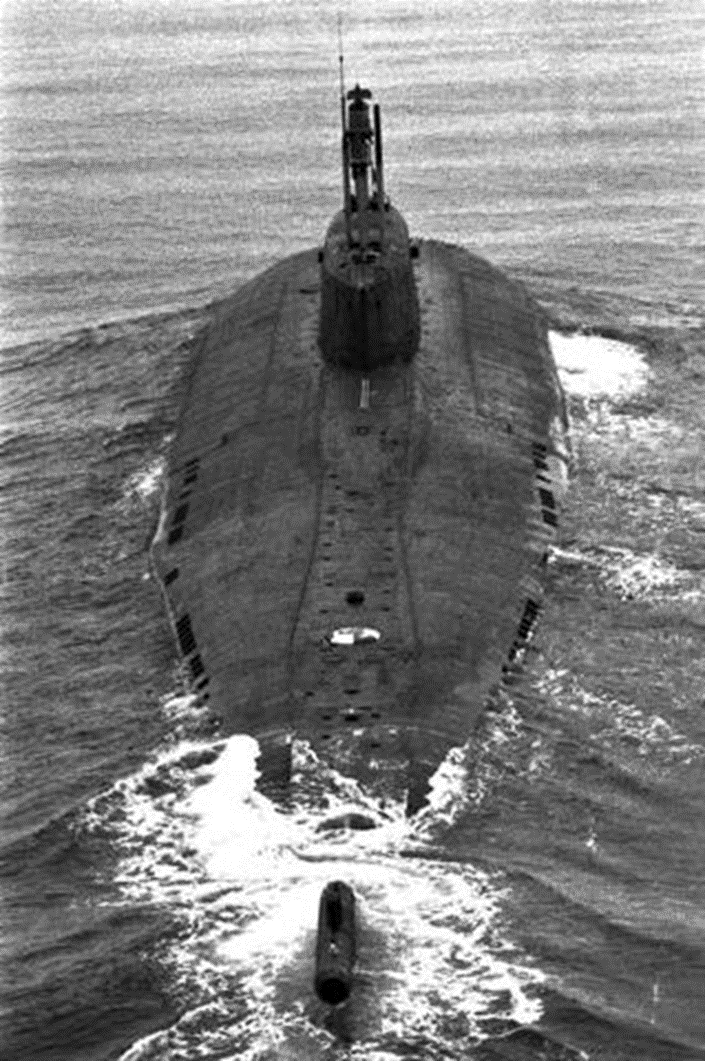 К-141 «Курск» — атомный подводный крейсер проекта 949А. Источник: U.S. Navy / Wikimedia Commons, public domain.
