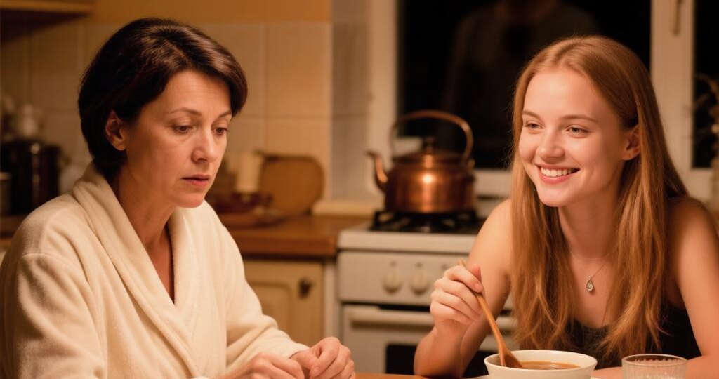 Дочь не знала, что её подруга, та самая женщина из прошлого отца