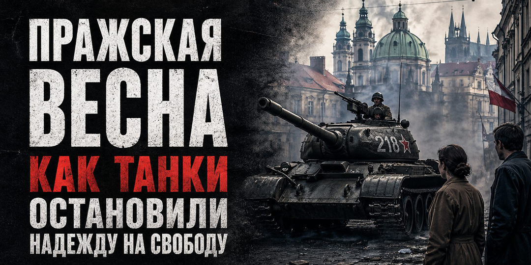 Пражская весна 1968 года: как танки остановили надежду на свободу