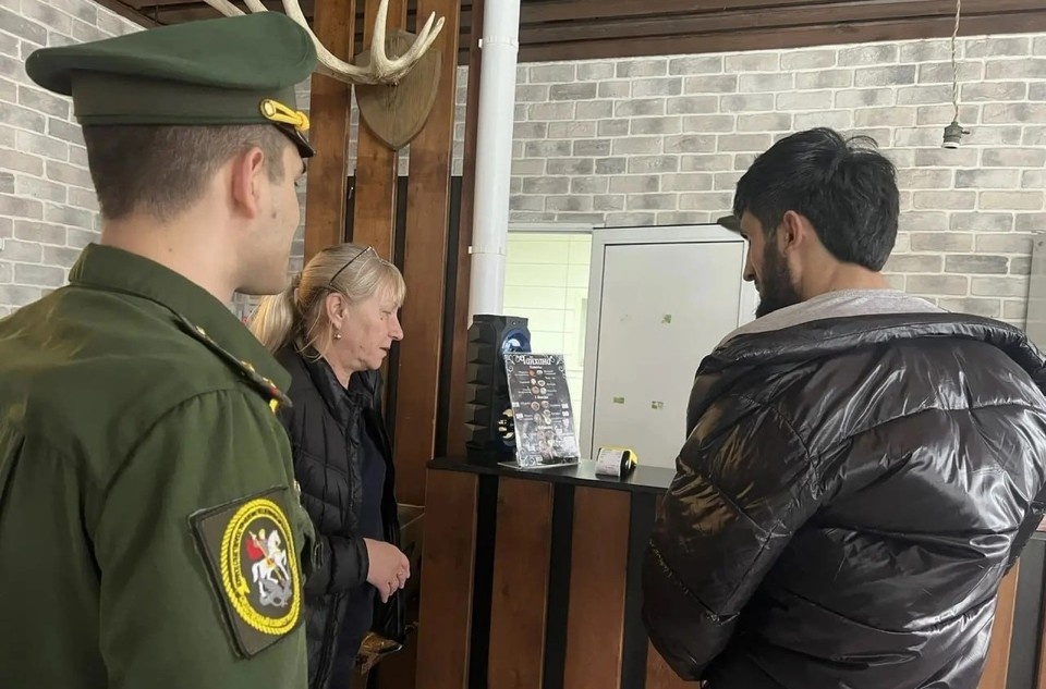    В ходе рейда на воинский учет поставили 18 мигрантов. Фото: пресс-служба ВСУ СКР по ЦВО