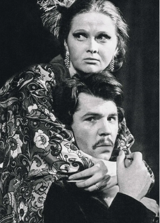 Фото: Наталья Гундарева и Александр Фатюшин 