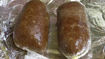 Домашняя печеночная колбаса в пакете