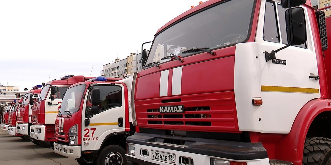 Парад пожарной техники пройдёт в Братске 30 апреля