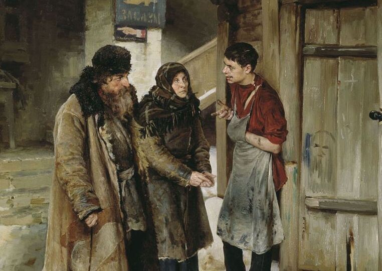 Клавдий Лебедев «К сыну», фрагмент