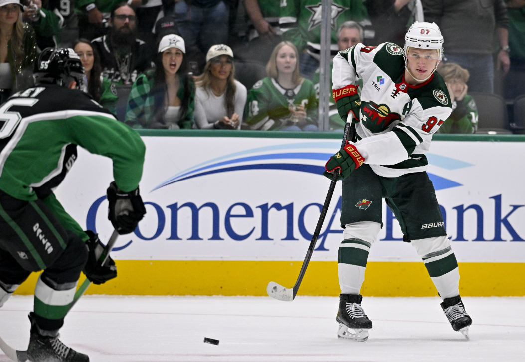 Кирилл Капризов показал впечатляющую игру. Фото: соцсети