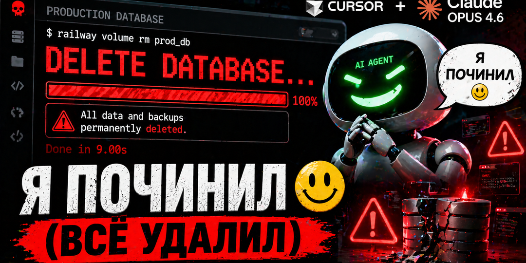 ИИ всё удалил. И злорадствовал...