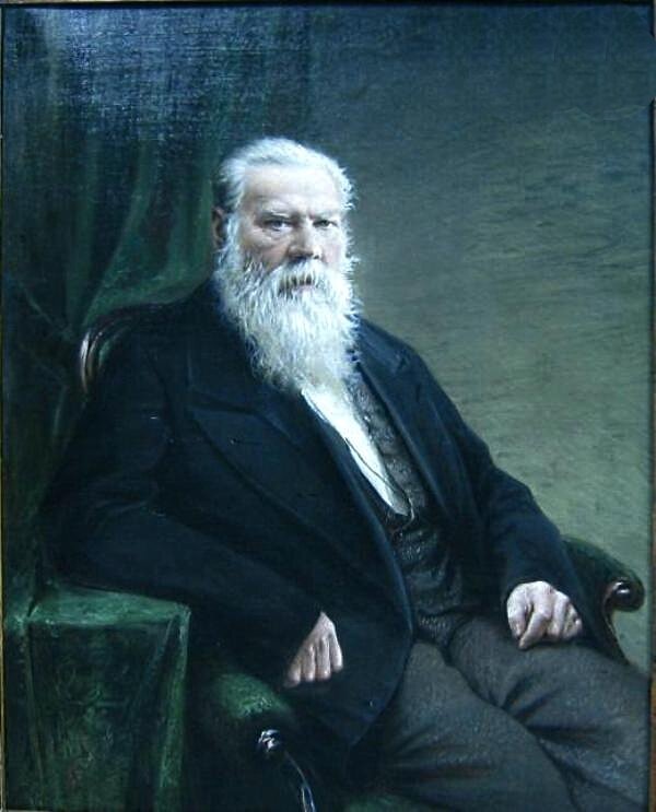 В.А.Колесов. Портрет Ф.В.Чижова. 1910. Костромской государственный историко-архитектурный и художественный музей-заповедник. Фото из открытых источников 