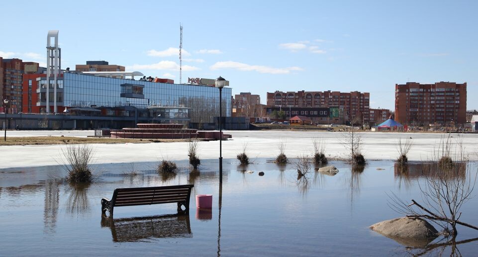    Весенний паводок в Дубне / Медиасток.рф